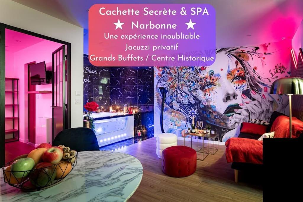 Cachette Secrete & Spa Narbona Exterior foto